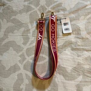 Desden Virginia Tech Hokies GO‎ HOKIES bag Strap Red Orange Gold VT Logo